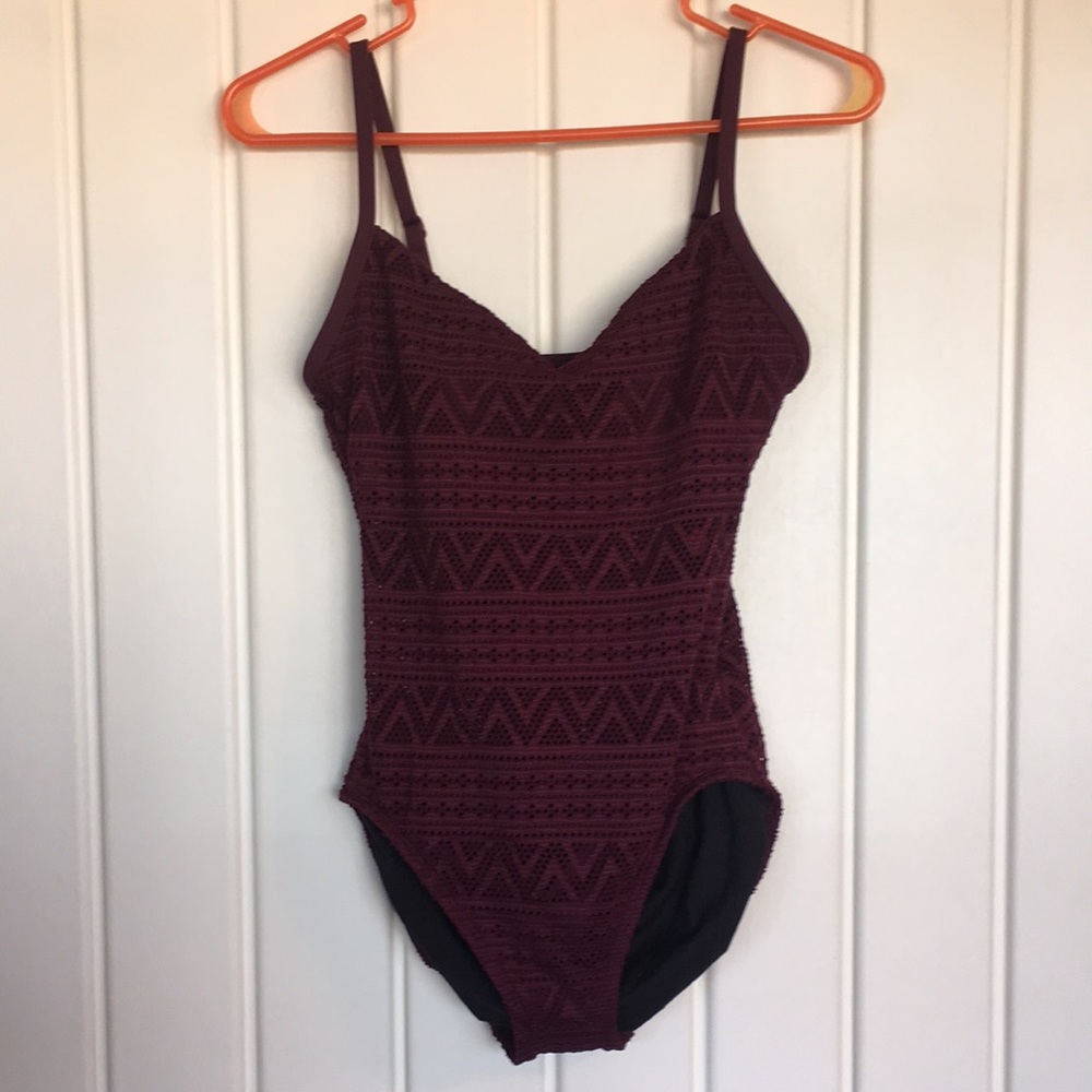 Aqua Green one piece swim suit